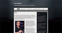 Desktop Screenshot of garrykitchen.com